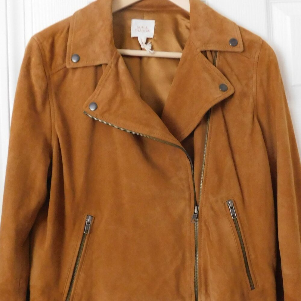 New Real Suede Motor Jacket
